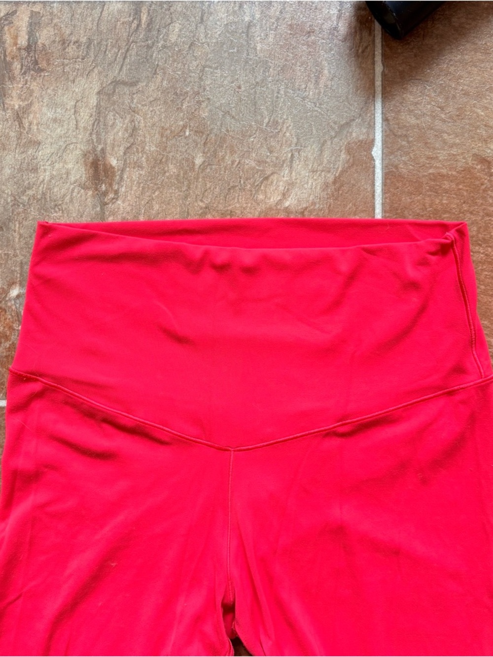 aerie Offline High-Rise 7/8 Leggings in Vibrant Red - NWOT - Picture 5 of 6